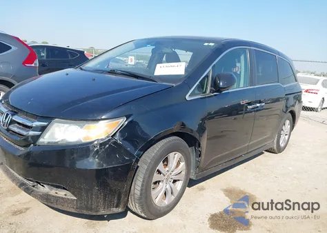 2015 Honda Odyssey Ex-L из США, поврежденный, VIN 5FNRL5H66FB102935